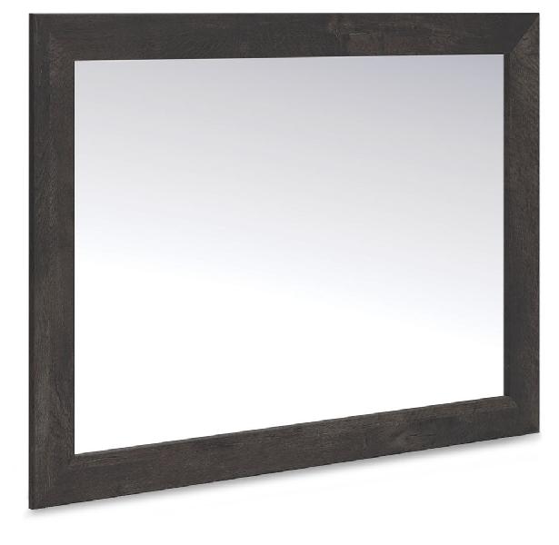 Image of Hollivern - Bedroom Mirror - Dark Gray