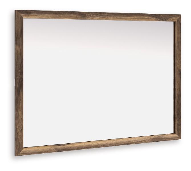 Image of Chirason - Bedroom Mirror - Brown