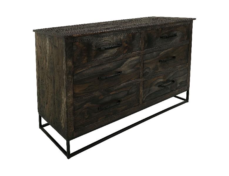 Image of Teak - Dresser - Oil Black