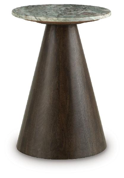 Image of Waltnor - Accent Table - Gray / White / Brown