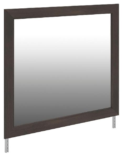Image of Shaehartin - Bedroom Mirror - Dark Brown