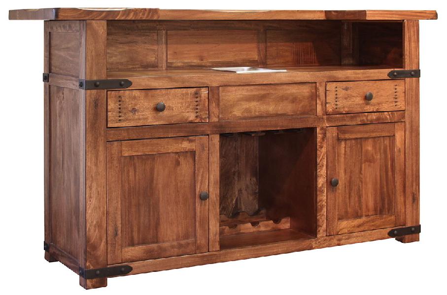Image of Parota - Table Bar - Dark Brown