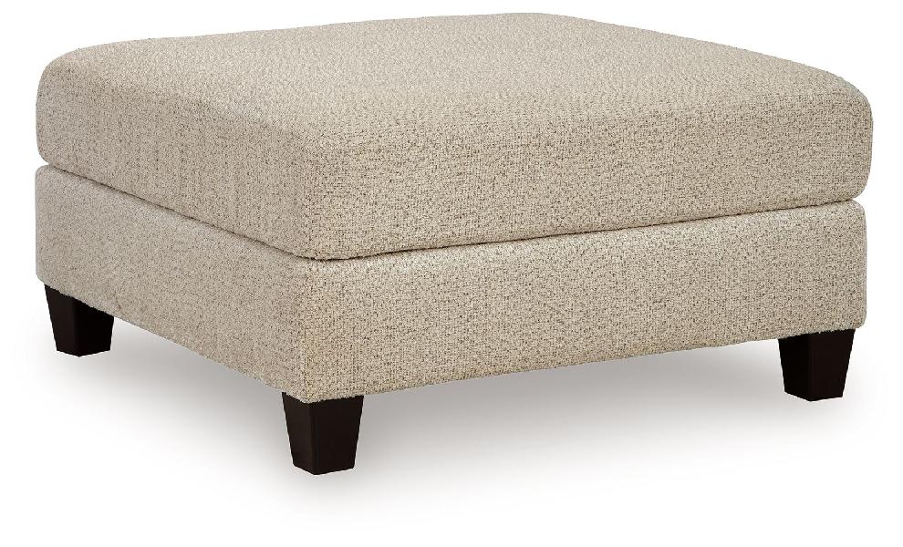 Image of Steelwater Retreat - Oversized Accent Ottoman - Latte