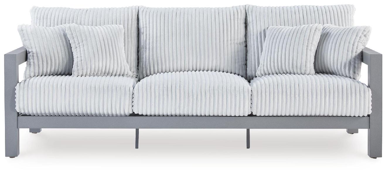 Image of Hurley Park - Sofa With Cushion - Gray