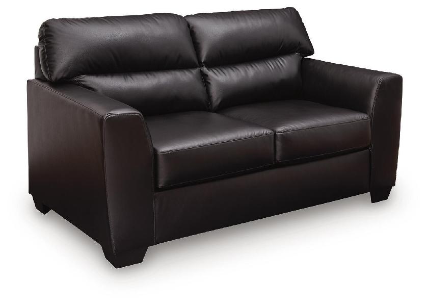 Image of Glennbre - Loveseat - Midnight