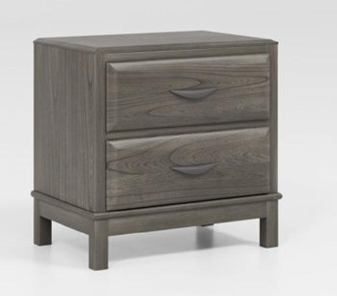Image of Mazing - Two Drawer Night Stand - Gray
