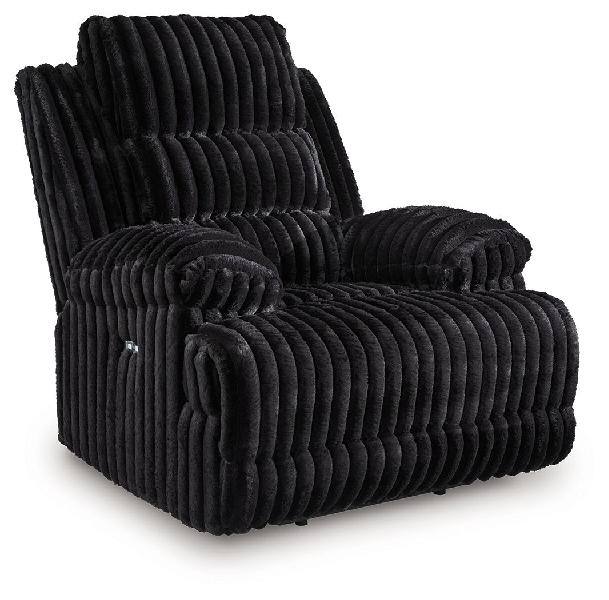 Image of Rhine Falls - Zero Wall Power Recliner - Onyx