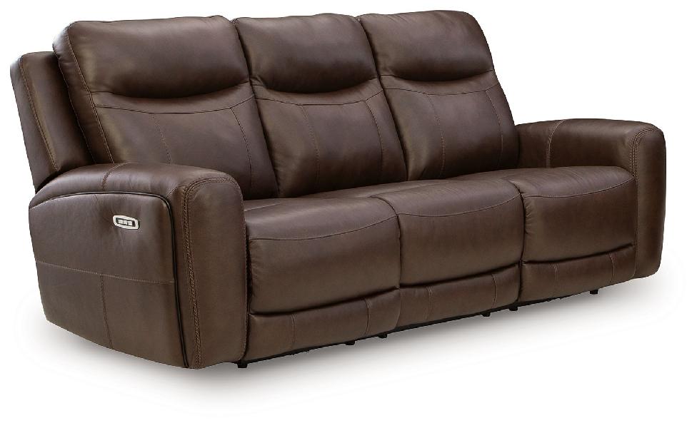 Image of Gravier - Power Reclining Sofa With Adjustable Headrest - Cordova