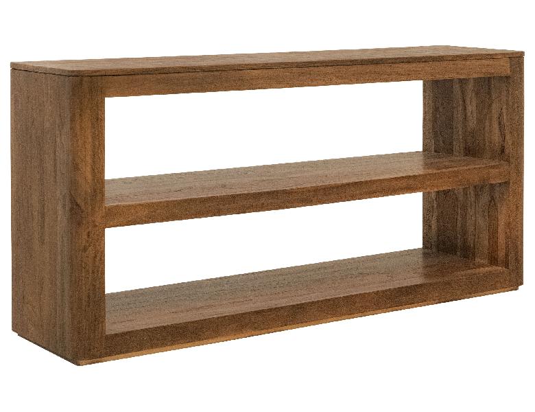 Image of Balam - 2 Shelf Sofa Table - Brown