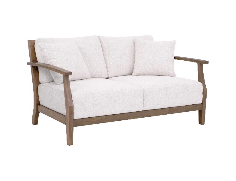 Image of Forest - Loveseat - Brown / Beige