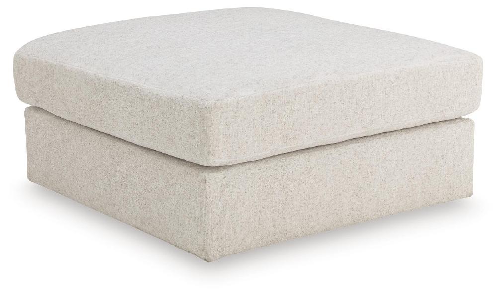 Image of Kestrie - Oversized Accent Ottoman - Feathered