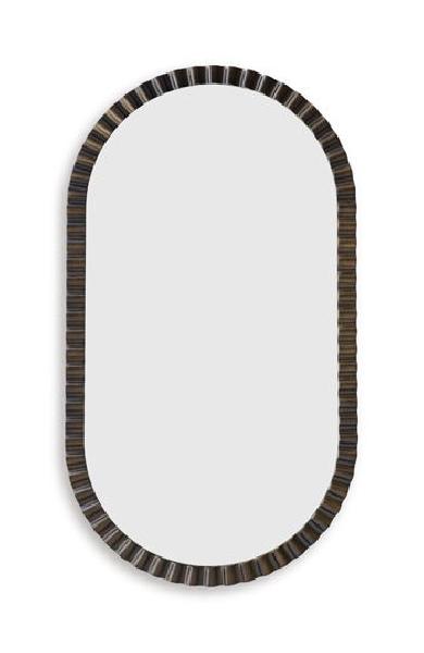 Image of Clorington - Accent Mirror - Dark Brown