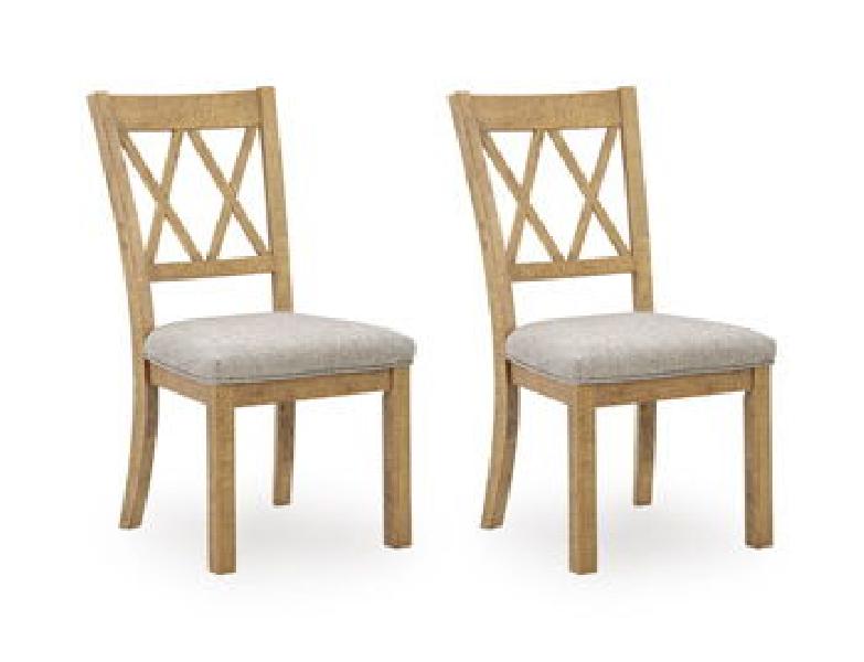 Image of Havonplane - Dining Room Side Chair (Set of 2) - Brown
