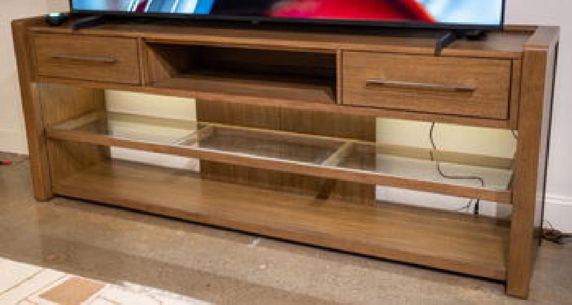 Image of Marxmore - Extra Large TV Stand - Brown