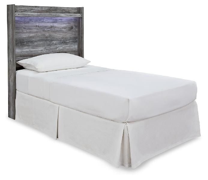 Image of Baystorm - Twin Panel Headboard - Gray