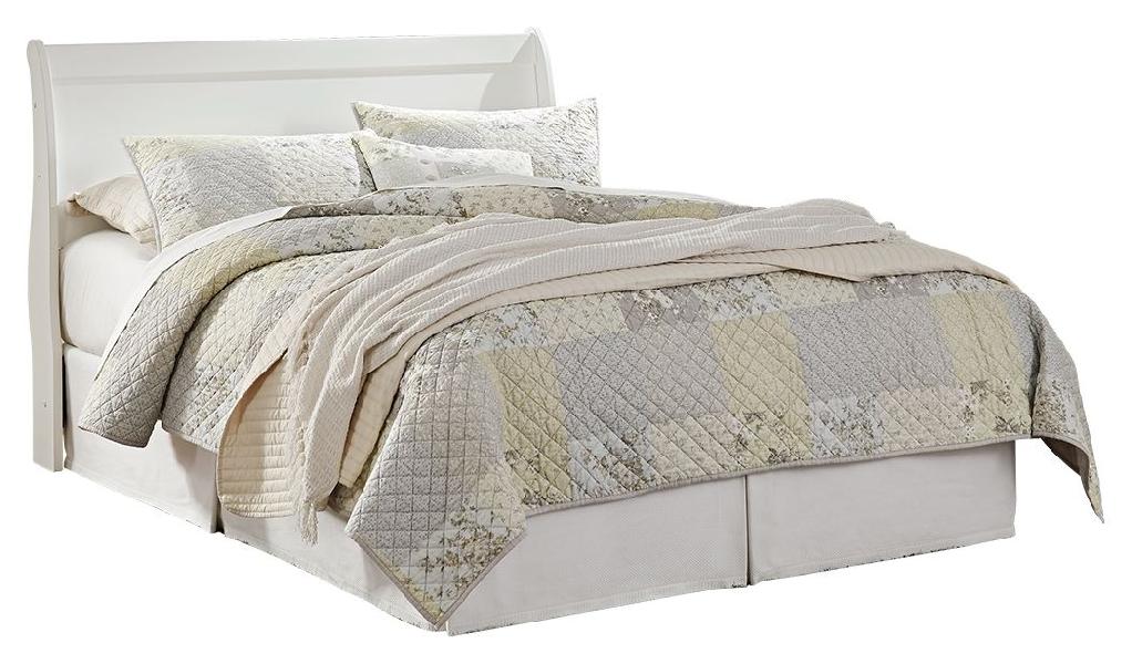 Image of Anarasia - Queen Sleigh Headboard - White