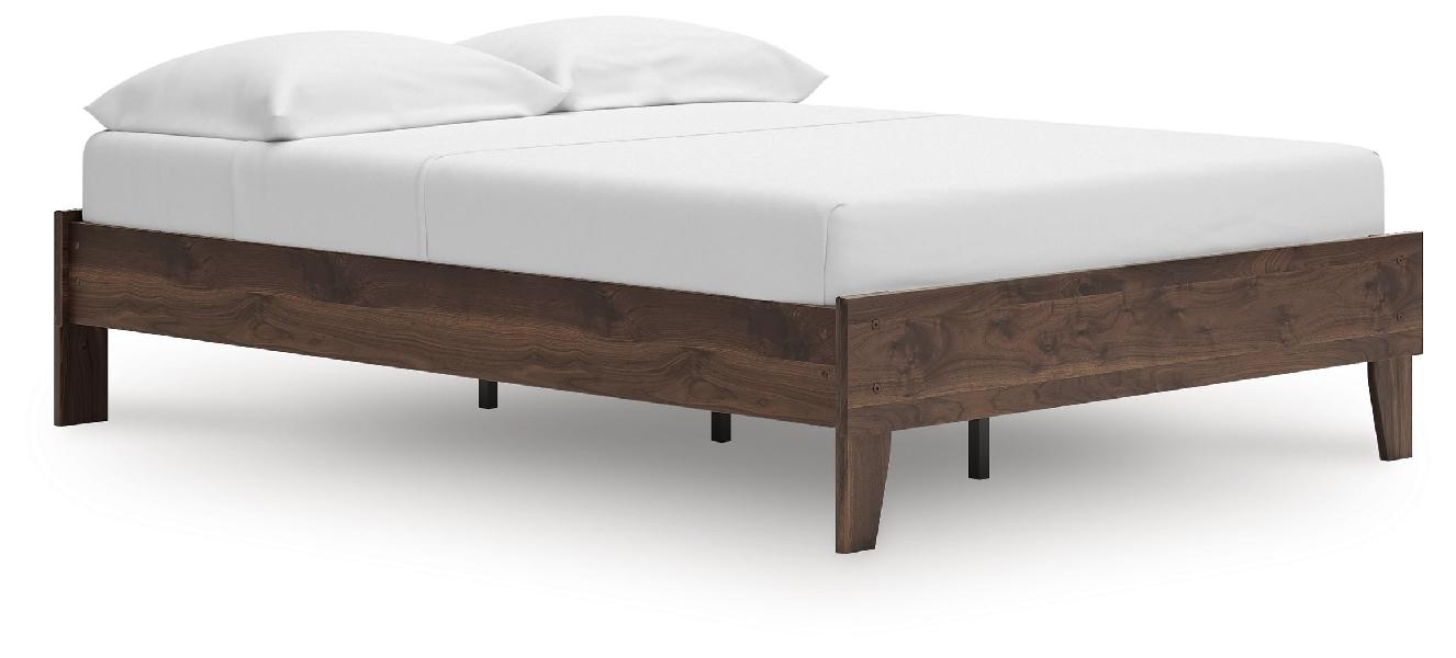 Image of Calverson - Full Platform Bed - Mocha