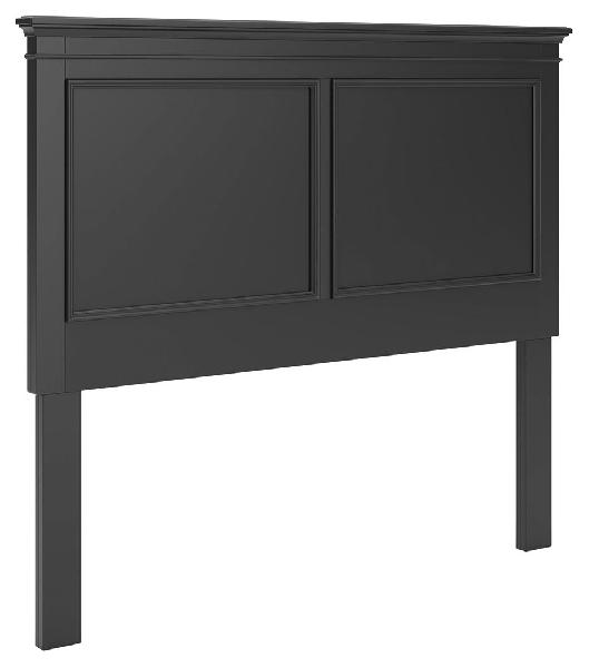 Image of Lanolee - Full Panel Headboard - Black