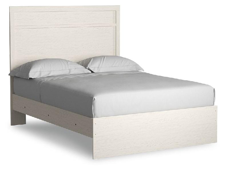 Image of Stelsie - Full Panel Bed - White
