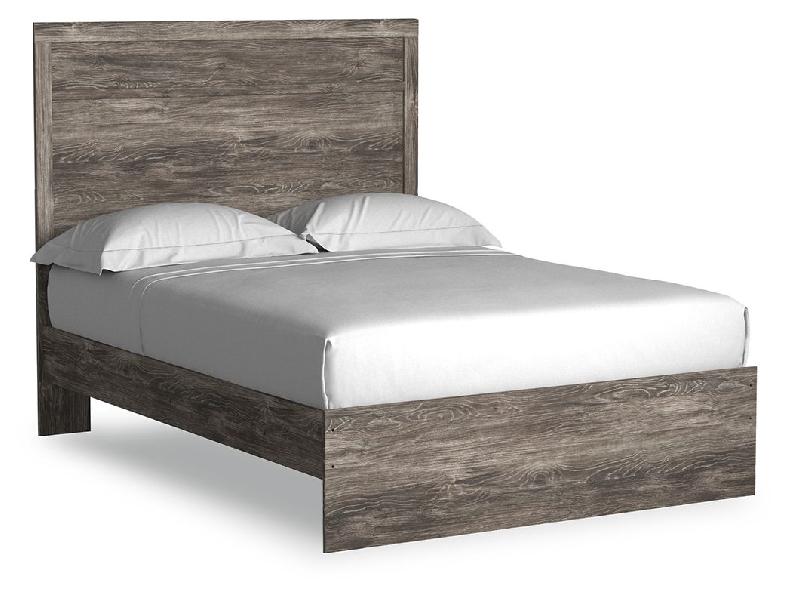 Image of Ralinksi - Full Panel Bed - Gray