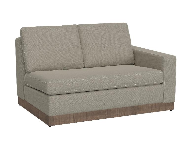Image of Georgia - Loveseat - Almond Gray