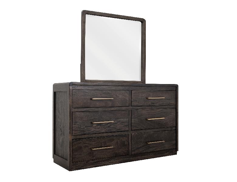 Image of Mezquite - Bedroom Mirror - Dark Brown