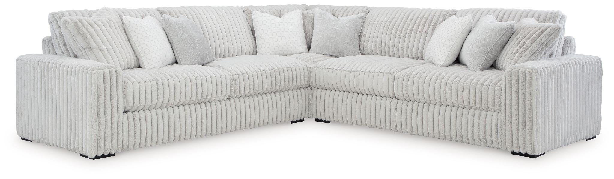 Image of Stupendous - 3-Piece Sectional - Alloy