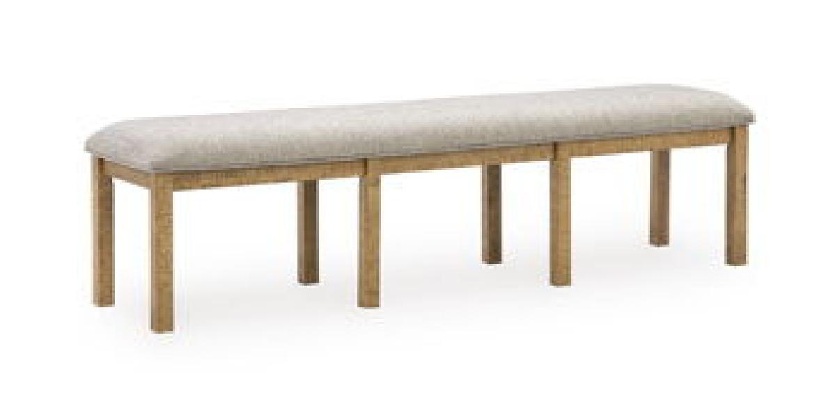 Image of Havonplane - Extra Large Dining Room Bench - Brown