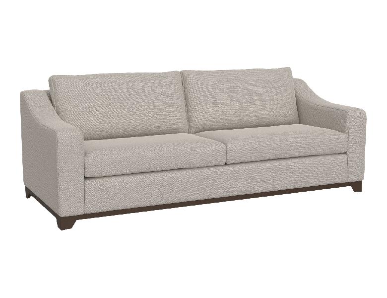 Image of Natural Parota - Sofa - Agreeable Gray