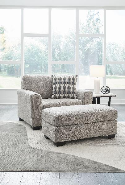 Image of Avenal Park - 2 Pc. - Chair And A Half, Ottoman - Flannel