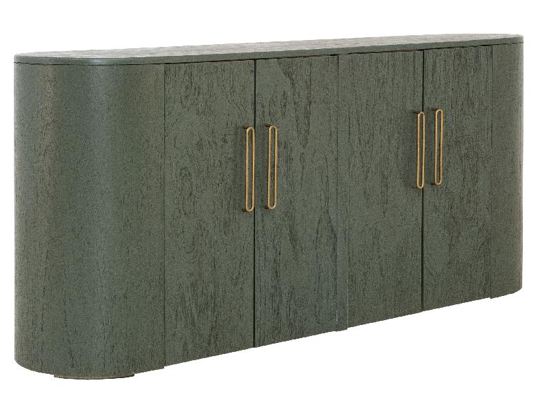 Image of Balam - 4 Door TV Stand/Console - Green
