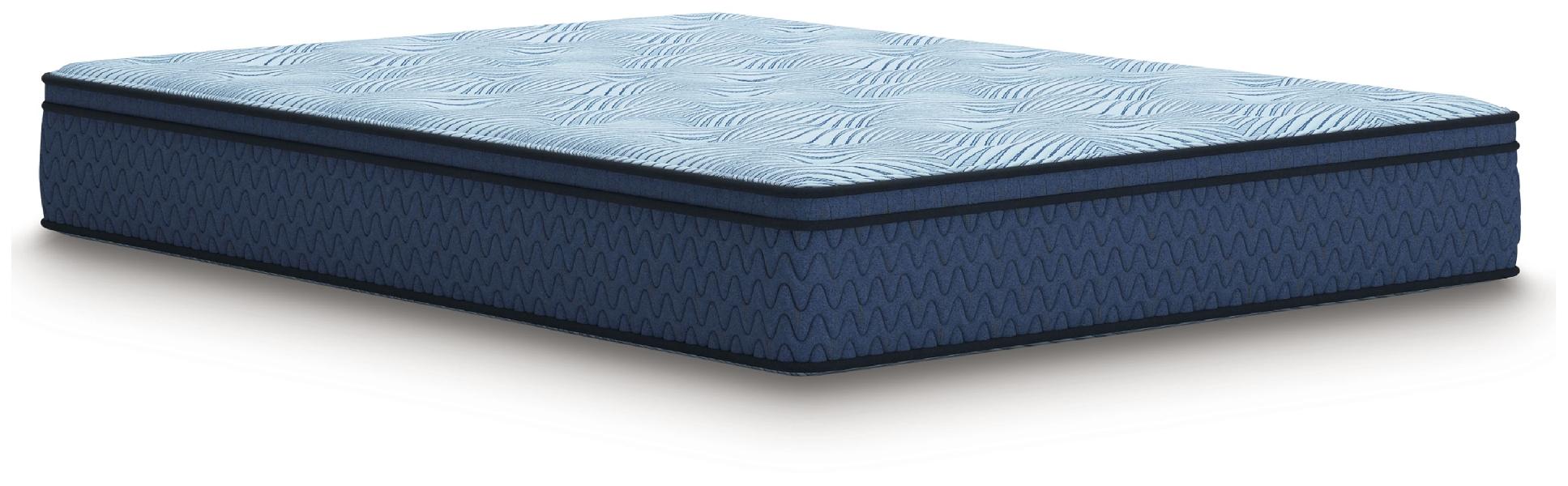 Image of Peak 2.0 12 Hybrid - Twin Mattress - Light Blue