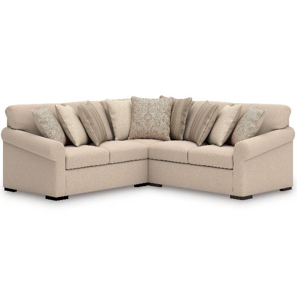 Image of LadyMae - 3-Piece Sectional - Twill