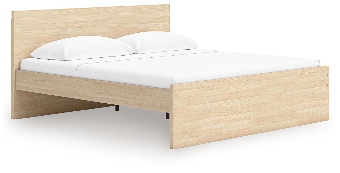 Image of Onita - Queen Panel Platform Bed - Natural