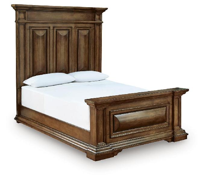 Image of Frantanna - Queen Panel Bed - Brown