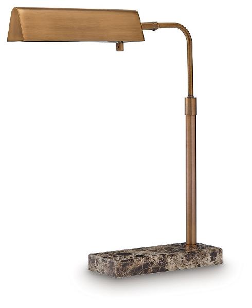 Yafe - Metal Desk Lamp - Bronze Finish