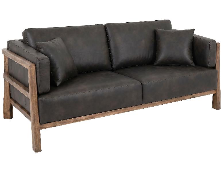 Image of Roots - Sofa - Talawa / Dark Gray