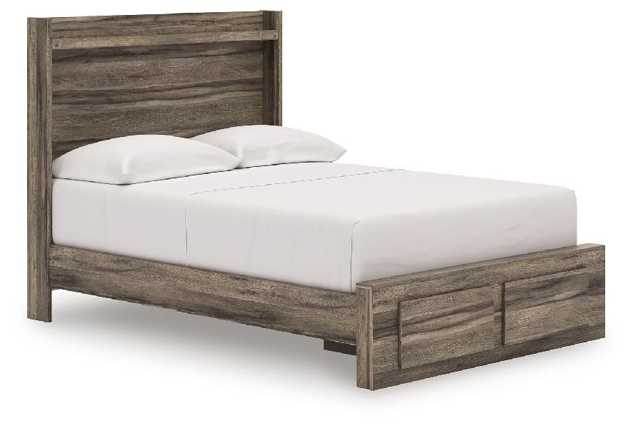 Image of Elbrim - Full Panel Storage Bed - Brown