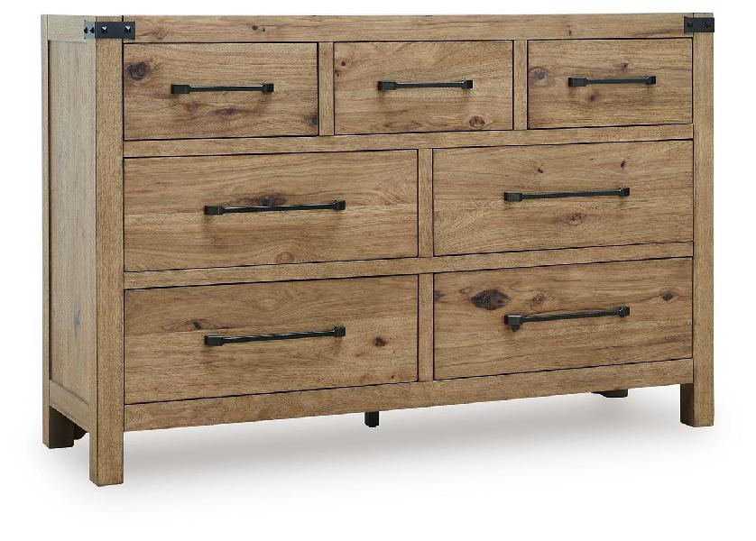 Image of Ridgester - Dresser - Light Brown