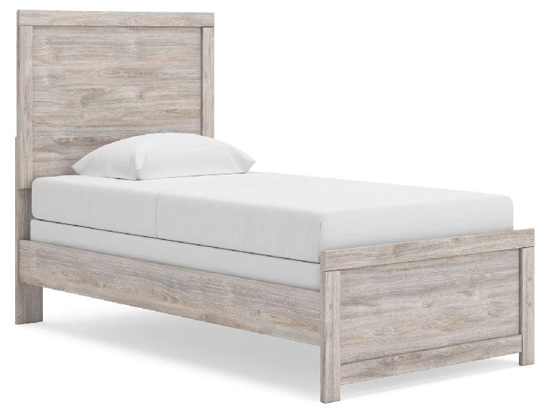 Image of Broachmyn - Twin Panel Bed - Gray