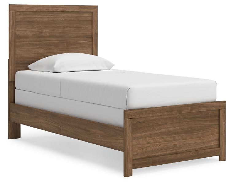 Image of Broachmyn - Twin Panel Bed - Auburn