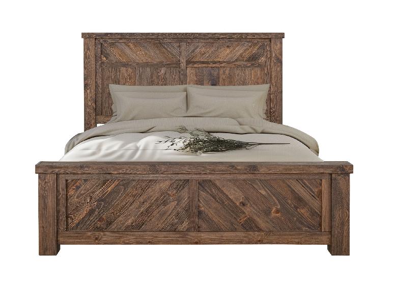 Image of Dutton - Queen Bed - Dark Brown