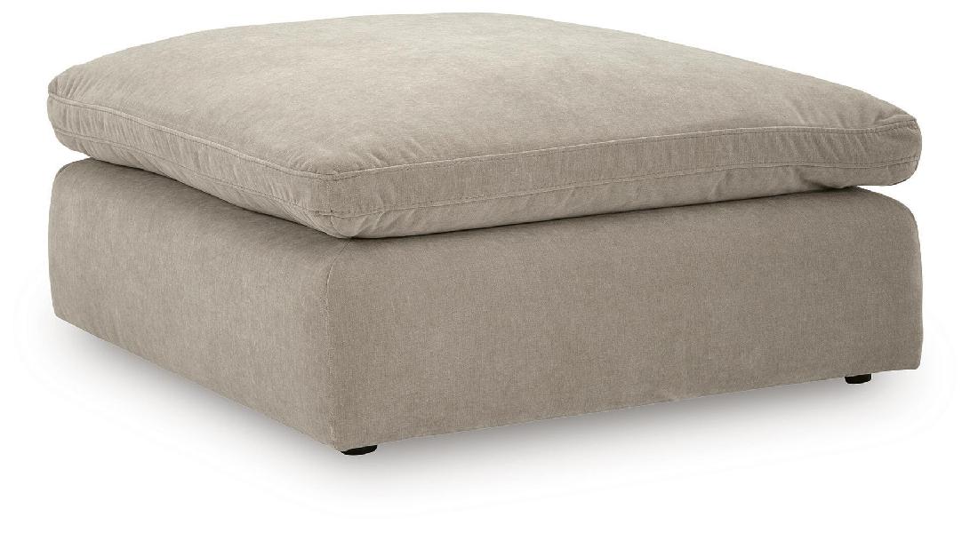 Image of Maxton Heights - Oversized Accent Ottoman - Pebble