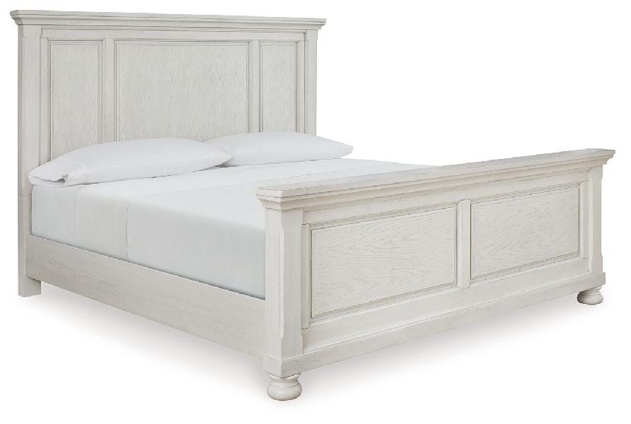 Image of Robbinsdale - Queen Panel Bed - Antique White