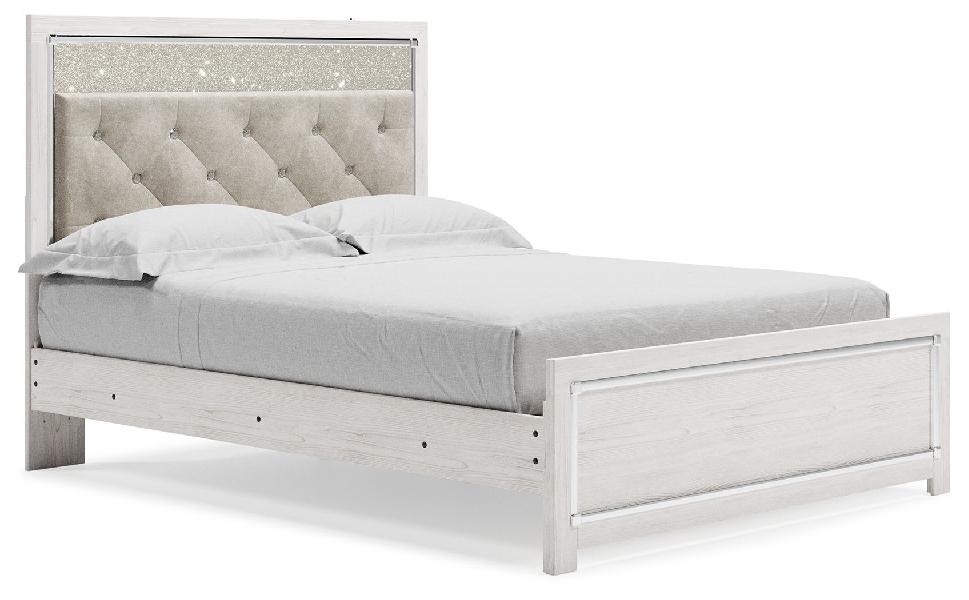 Image of Altyra - Queen Panel Bed - White