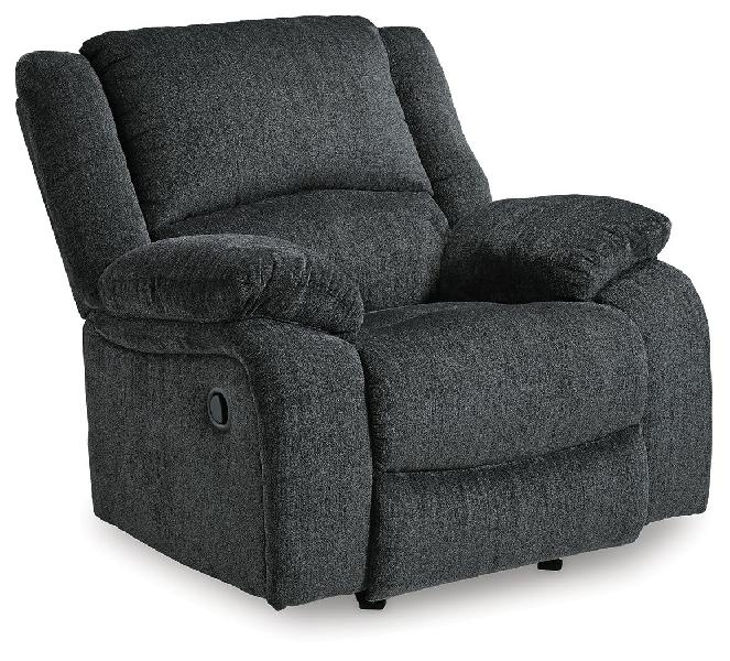 Image of Draycoll - Rocker Recliner - Dark Gray