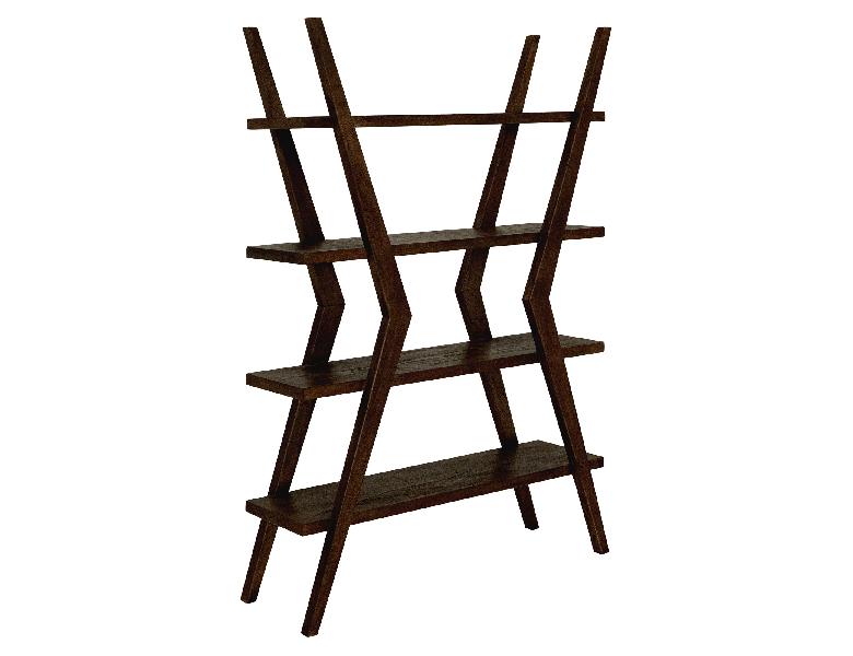 Image of Moka - Etagere Bookcase - Brown
