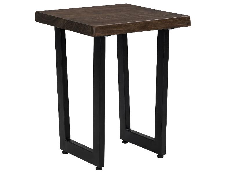 Image of Zaphiro - Chairside Table - Brown