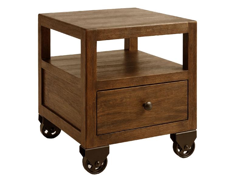 Image of Oslo - End Table - Brown