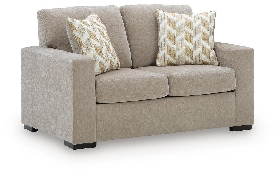 Image of Bridgepoint - Loveseat - Stone